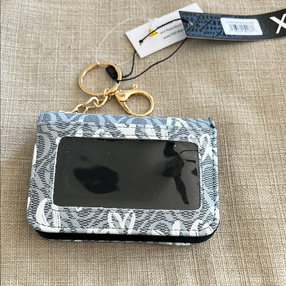 XOXO Gray and Gold Key & Card Holder -025 - Picture 3 of 4